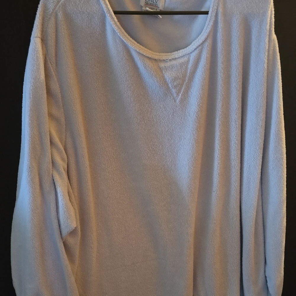 Only Necessities Blue Crew Neck Sweater